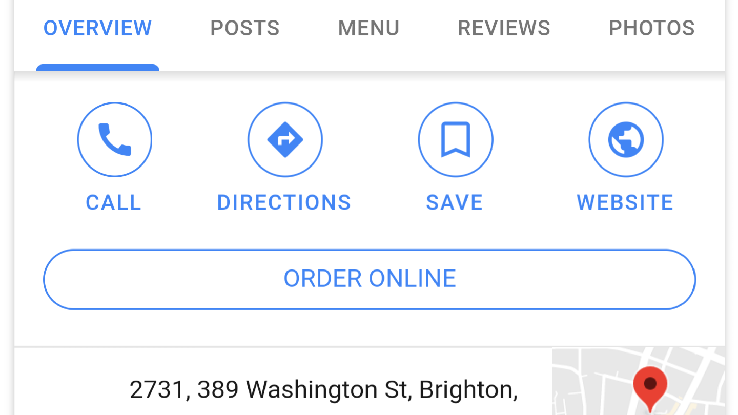 Businesses can now opt out of Google’s online food ordering